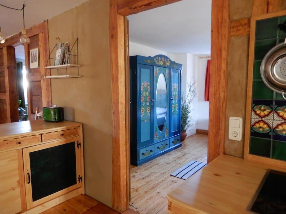 Laendliches Wohnen Zwischen Erfurt Und Gotha Apartment Exterior foto